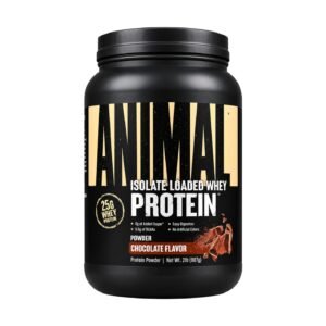 Animal Isolate Loaded Whey Protein Chocolate – 2 lb (907 g)