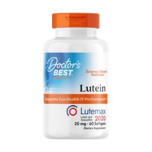 Doctor's Best Lutein Lutemax 2020 – 60 Softgels