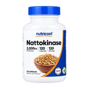 Nutricost Nattokinase 2000 FU – 120 Capsules