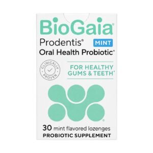 BioGaia Prodentis Oral Health Probiotic Mint – 30 Probiotic Lozenges