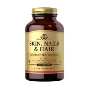 Solgar Skin Nails & Hair Advanced MSM Formula – 120 Tablets