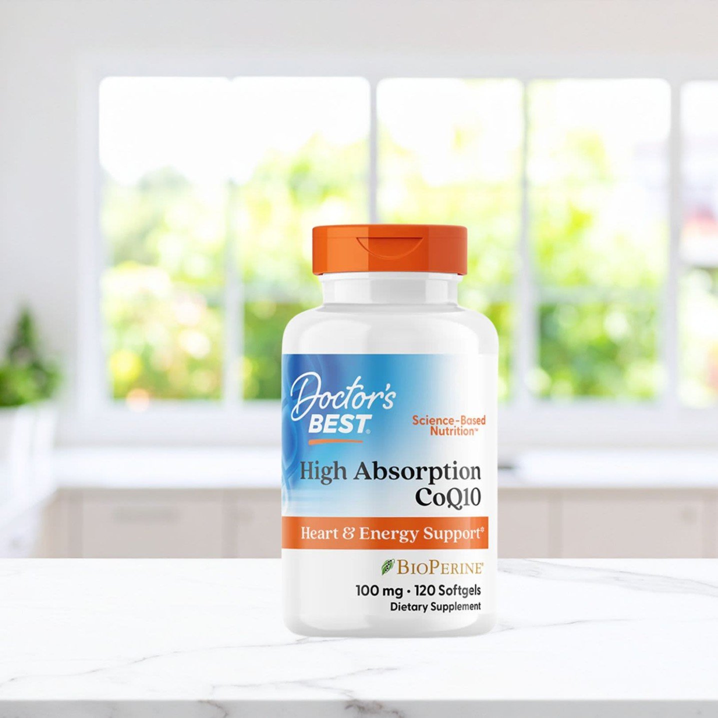Doctor's Best High Absorption CoQ10 100 mg – 120 Softgels - Image 9