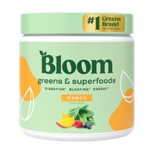 Bloom Greens & Superfoods Mango – 5.97 oz (169.2 g)