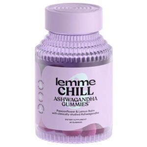 Lemme Chill De-Stress Gummies Mixed Berry – 60 Gummies