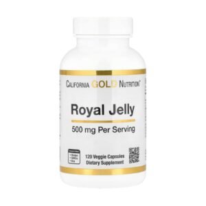 California Gold Nutrition Royal Jelly 500 mg – 120 Veggie Capsules