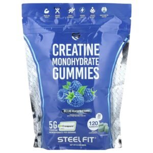 SteelFit Creatine Monohydrate Creapure Gummies – 120 Gummies