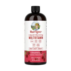 MaryRuth's Liquid Morning Multivitamin Raspberry – 30 fl oz (887 ml)