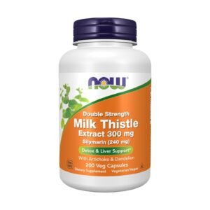 NOW Foods Milk Thistle Extract 300 mg – 200 Veg Capsules
